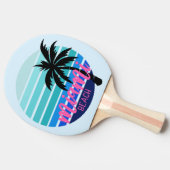 Miami Beach Tafeltennisbatje (Zijkant)