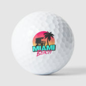 Miami Beach Travel  Golfballen (Voorkant)