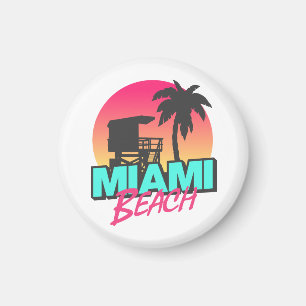 Miami Beach Travel  Magneet