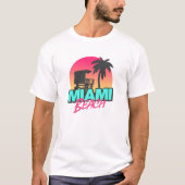 Miami Beach Travel T-shirt (Voorkant)