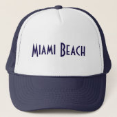 Miami Beach Trucker Hat Pet (Voorkant)