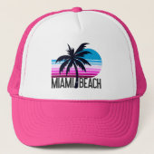 Miami Beach Trucker Pet (Voorkant)