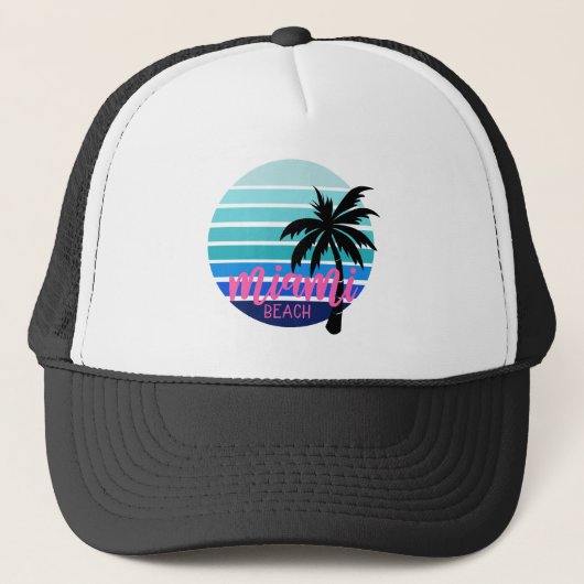 Miami Beach Trucker Pet (Voorkant)