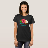 Miami Beach Vacation Florida Tropical Hibiscus Flo T-shirt (Voorkant volledig)