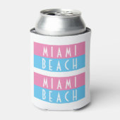 Miami Beach Vice Blikjeskoeler (Blikje Voorkant)