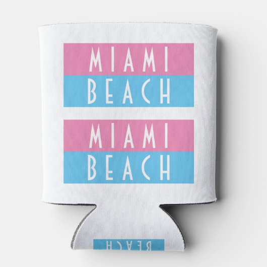 Miami Beach Vice Blikjeskoeler (Achterkant)