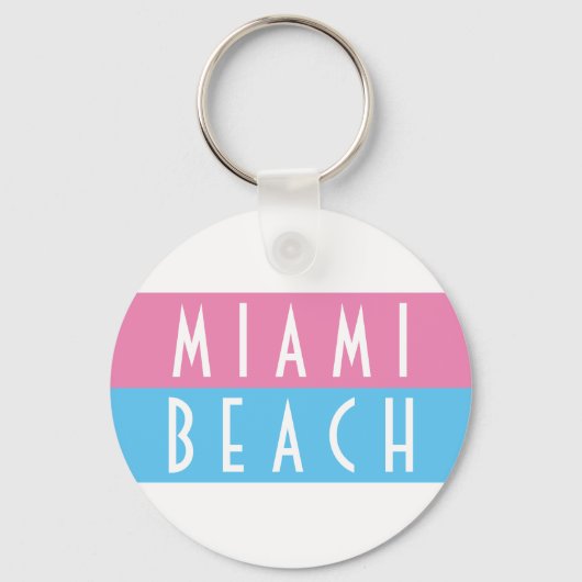 Miami Beach Vice Sleutelhanger (Voorkant)