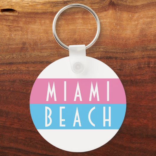 Miami Beach Vice Sleutelhanger (Voorkant)