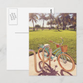 Miami Bicycle Briefkaart (Voorkant / Achterkant)