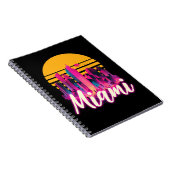 Miami bij zonsondergang notitieboek (Rechterzijde)