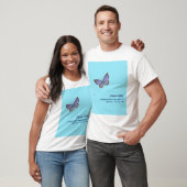 Miami Blue Butterfly #9 T-shirt (Unisex)