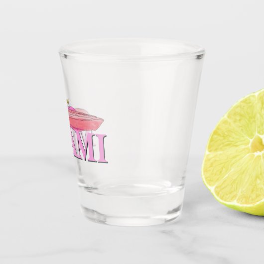 Miami borrelglas shot glas (Rechts)