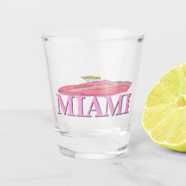 Miami borrelglas shot glas