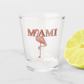 Miami borrelglas shot glas (Voorkant)