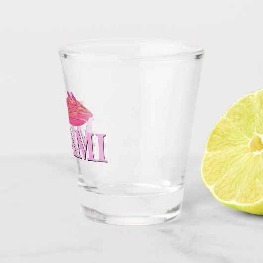 Miami borrelglas shot glas (Rechts)