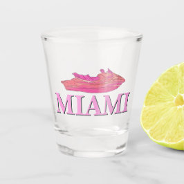 Miami borrelglas shot glas