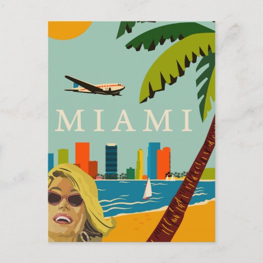 Miami Briefkaart (Voorkant)