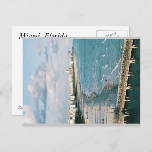 Miami Briefkaart (Voorkant / Achterkant)