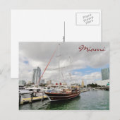 Miami Briefkaart (Voorkant / Achterkant)