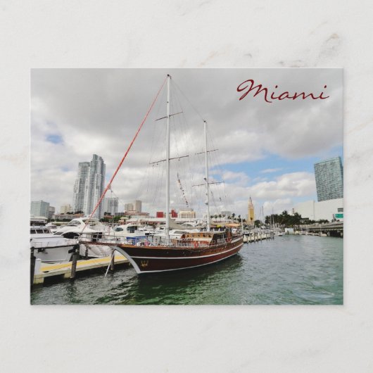 Miami Briefkaart (Voorkant)