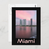 Miami Briefkaart (Voorkant / Achterkant)
