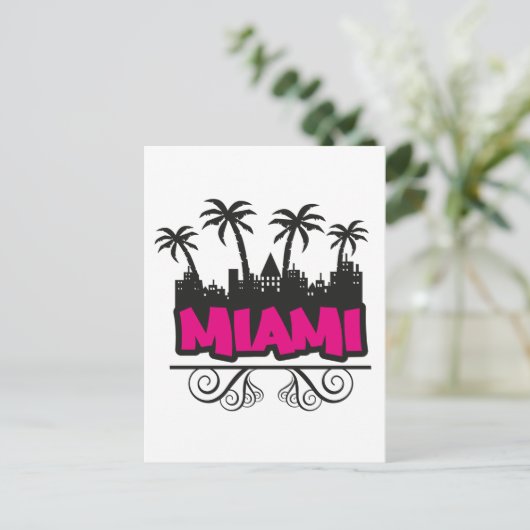 MIAMI BRIEFKAART (Staand voorkant)