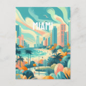 miami briefkaart (Voorkant)