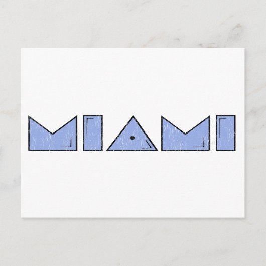 miami briefkaart (Voorkant)