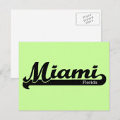 Miami Briefkaart (Voorkant / Achterkant)