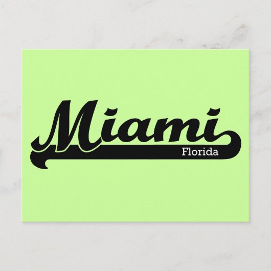 Miami Briefkaart (Voorkant)