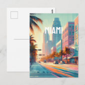miami briefkaart (Voorkant / Achterkant)