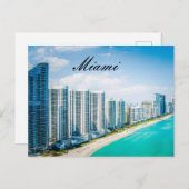 MIAMI-BRIEFKAART BRIEFKAART (Voorkant / Achterkant)
