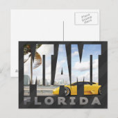 Miami, Briefkaart van Florida (Voorkant / Achterkant)