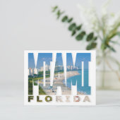 Miami, Briefkaart van Florida (Staand voorkant)