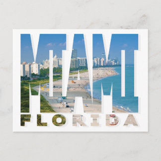 Miami, Briefkaart van Florida