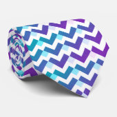 Miami chevron stropdas (Opgerold)