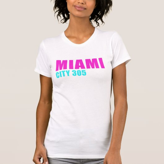 Miami City 305 T-shirt (Voorkant)
