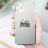 Miami City Florida Verenigde Staten Sticker (Telefoon)
