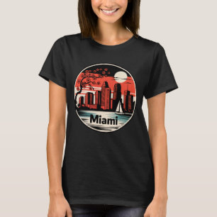 Miami City Florida Verenigde Staten T-shirt