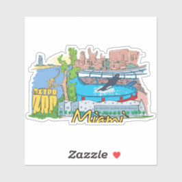 Miami City Sticker