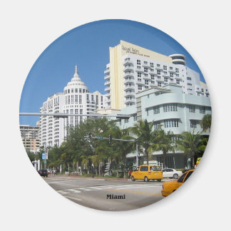 Miami Cityscape koelkast magnet