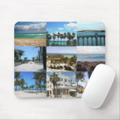 Miami Collage - 50 Shades of Blauw Muismat (Met muis)