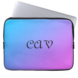 Miami Cornflower Blue Laptop Sleeve