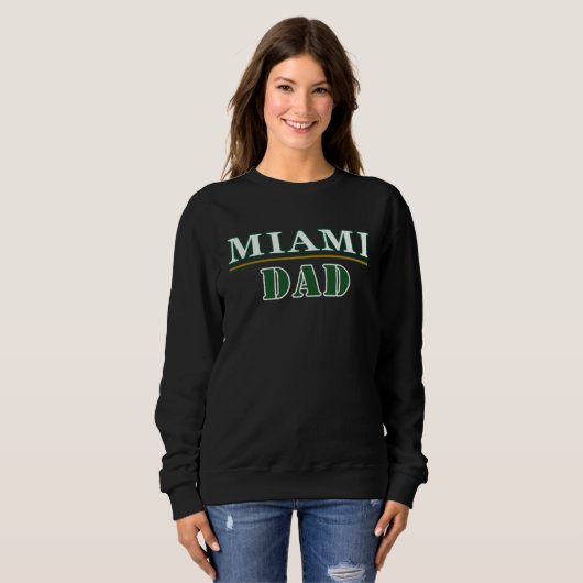 Miami Dad Proud Father Trui (Voorkant volledig)