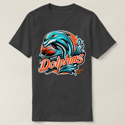 Miami dolfijnen Thirt 6 T-shirt (Design voorkant)