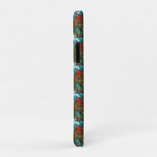 Miami Dolphins Ballon Studio Kunst Case-Mate iPhone Case (Achterkant/rechts)