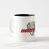 Miami Dolphins Nederland Tweekleurige Koffiemok (Voorkant links)