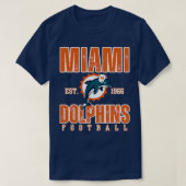 Miami Dolphins Retro T-shirt (Design voorkant)