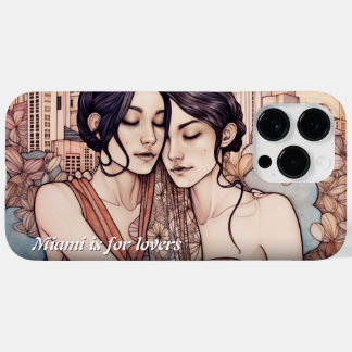 Miami Downtown Vrouwen maken lesbiennes kapot Case-Mate iPhone 14 Pro Max Hoesje