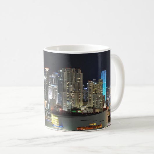 Miami DowntownScape Coffee Mok (Voorkant rechts)